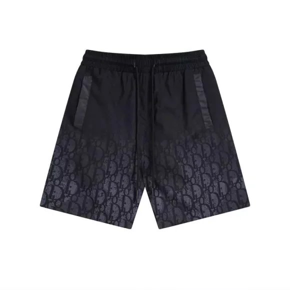 Dior Shorts Oblique and logo-print drawstring — 04