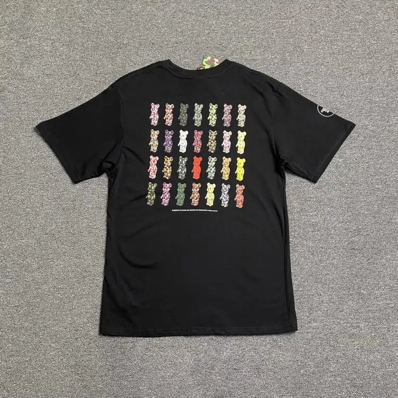 A Bathing Ape Cloud Monkey Black T-Shirt - 5