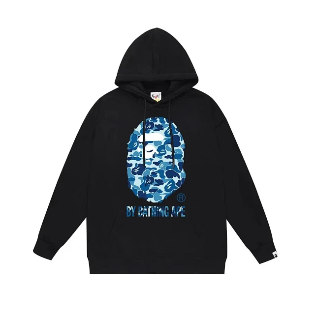 A Bathing Ape Hoodies & Sweatshirts Hooded sweatshirt with vertical back print product detail image 7