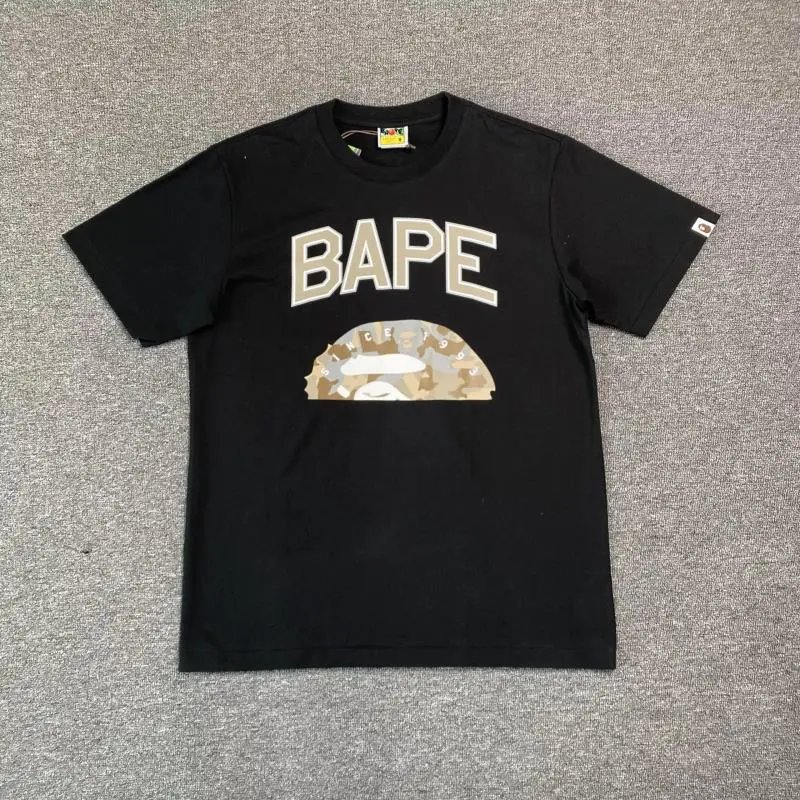 A Bathing Ape Cloud Monkey Black T-Shirt - 13