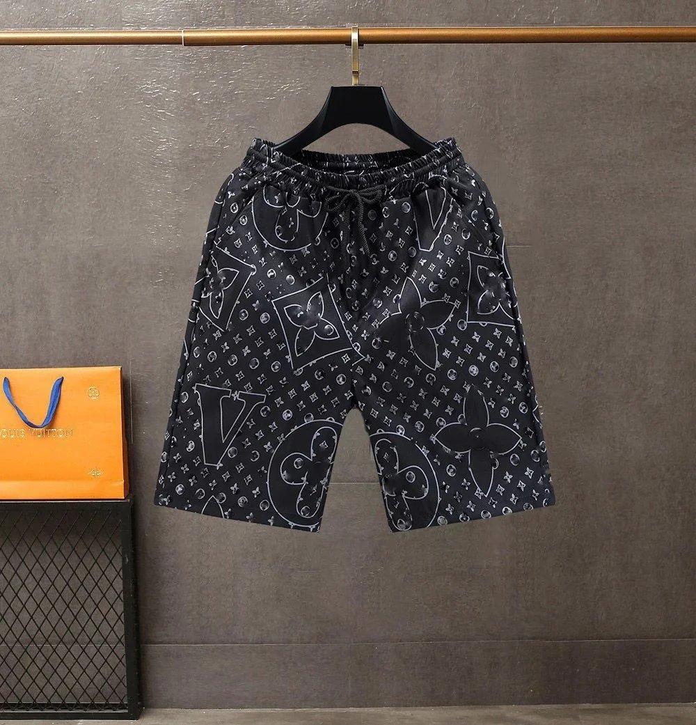 Versace Greek Key Print Black Swim Shorts - 17