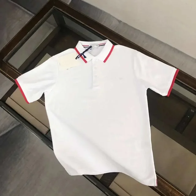 Unbranded T-Shirts Short-Sleeve Collared Zip Polo Shirt product detail image 26