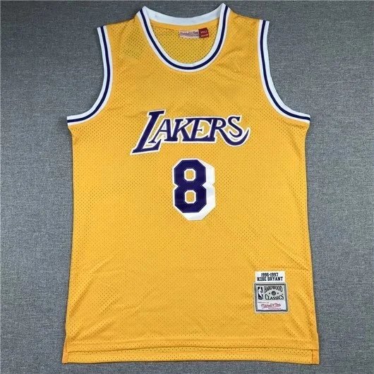 Los Angeles Lakers Kobe Bryant 24 and LeBron James 23 basketball jerseys — 19