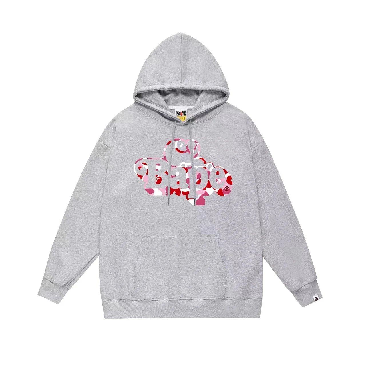 A Bathing Ape Colorful Logo Hoodie Black - 4