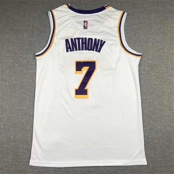 Mitchell & Ness Los Angeles Lakers 2018-19 Hardwood Classics Black Mesh Jersey - 4