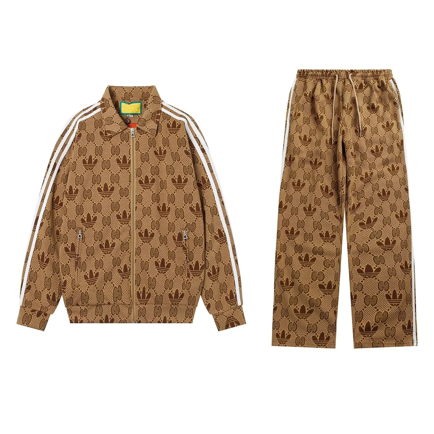 Gucci Track Jacket and Sweatpants Set Black with Red-Green Stripes Tracksuit - 10