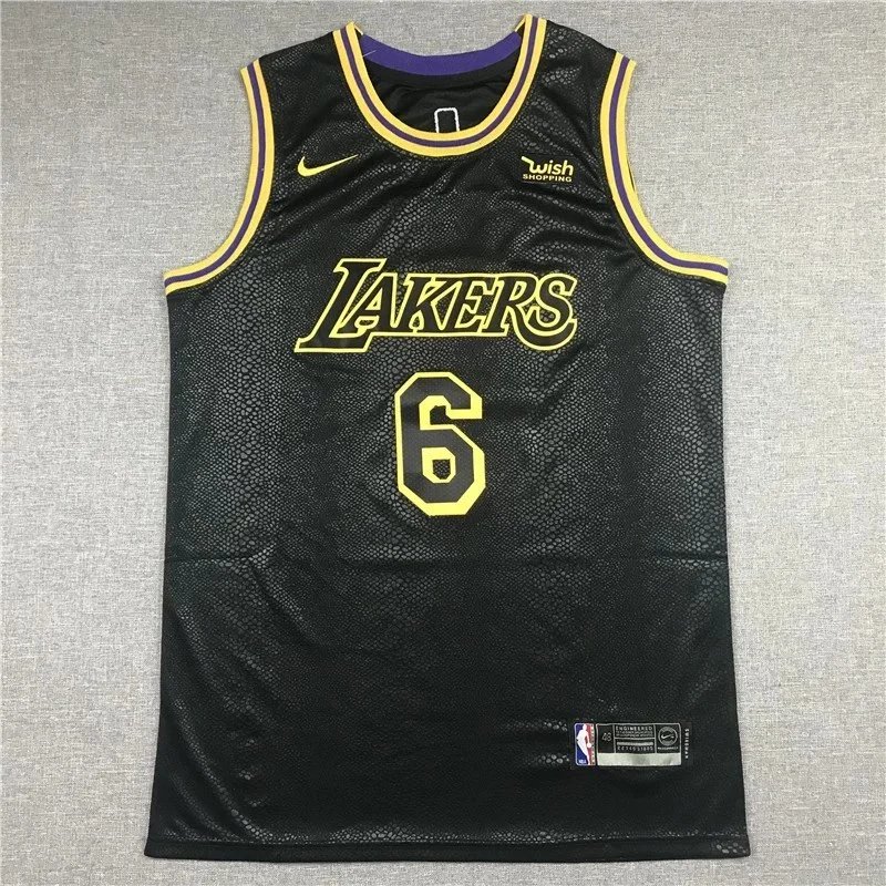 Nike x Crenshaw Collection #23 Black Gold Mesh Jersey - 11
