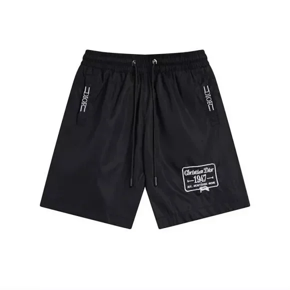 Dior Shorts Oblique and logo-print drawstring product detail image 4