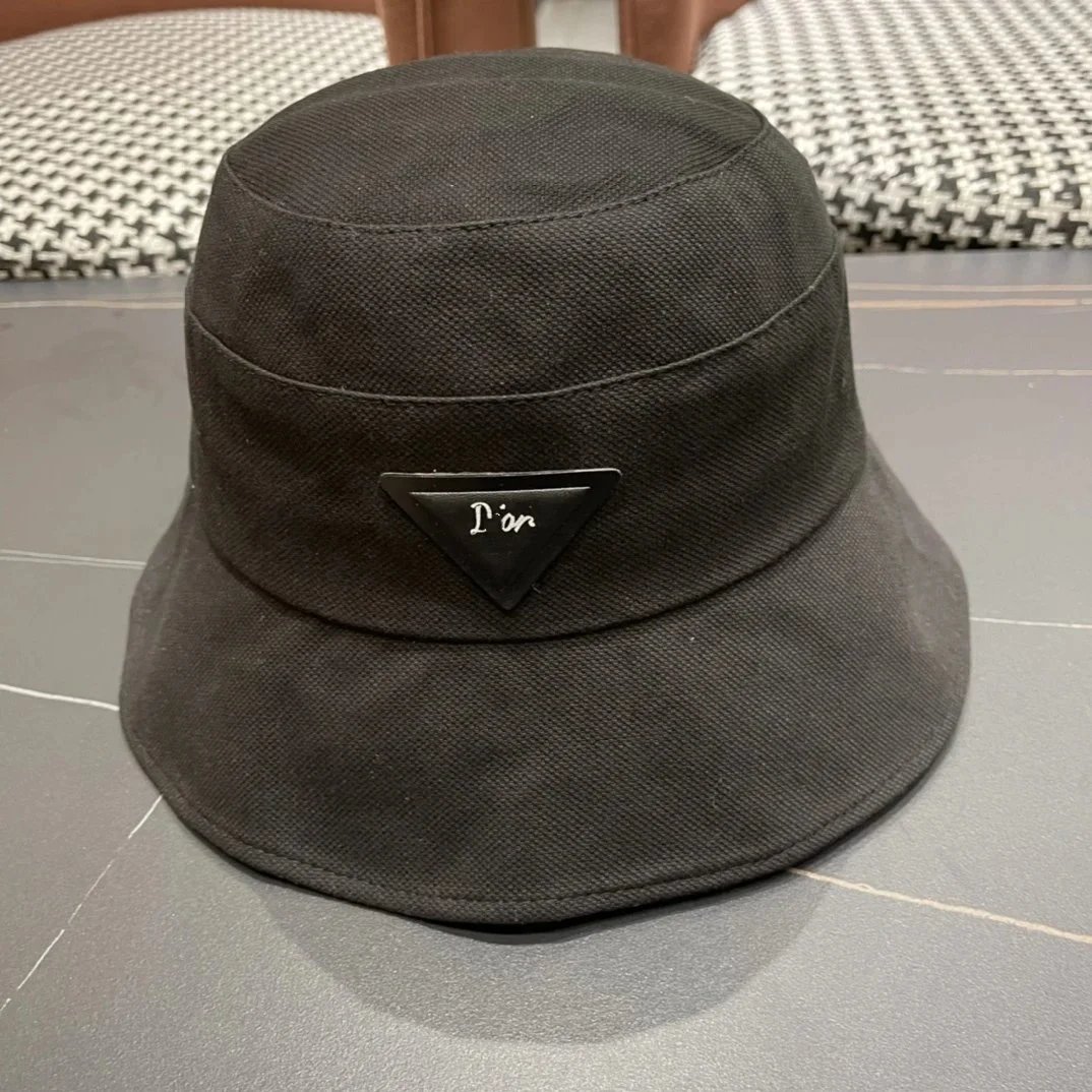Design HE HES Bucket Hat Light Gray Tweed Bucket Hat - 24