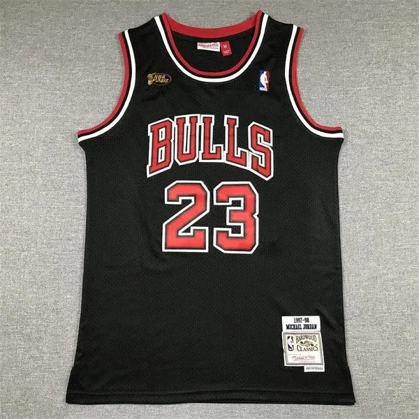 Mitchell & Ness Chicago Bulls Scottie Pippen 1987-88 Hardwood Classics Jersey Black - 6