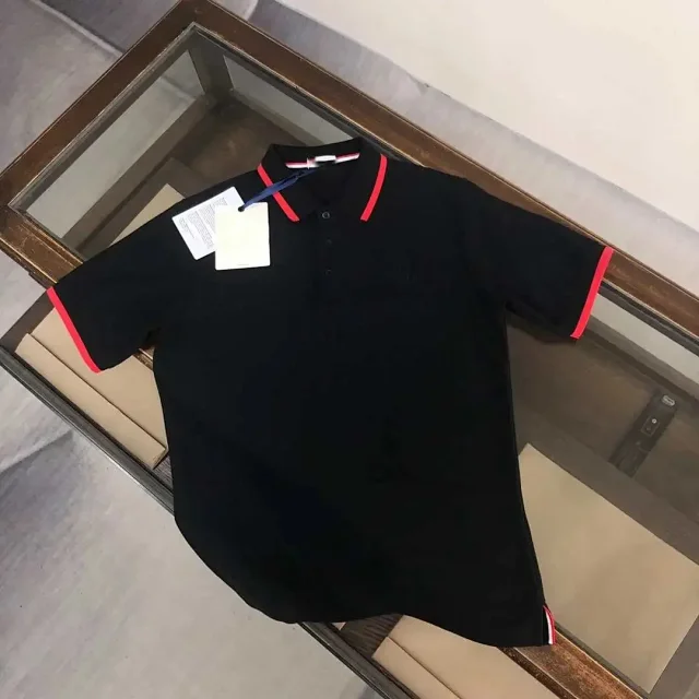 Unbranded T-Shirts Short-Sleeve Collared Zip Polo Shirt product detail image 25