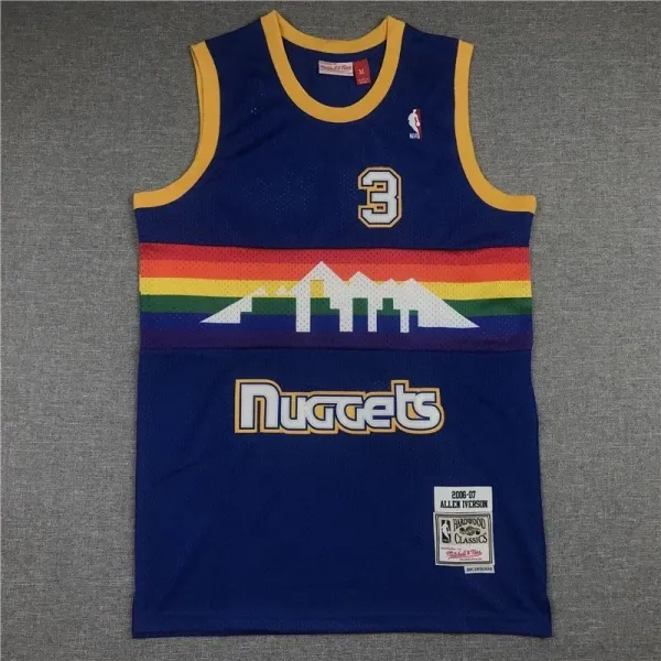 NBA Denver Nuggets Michael Porter Jr. #1 City Edition Jersey Blue - 13