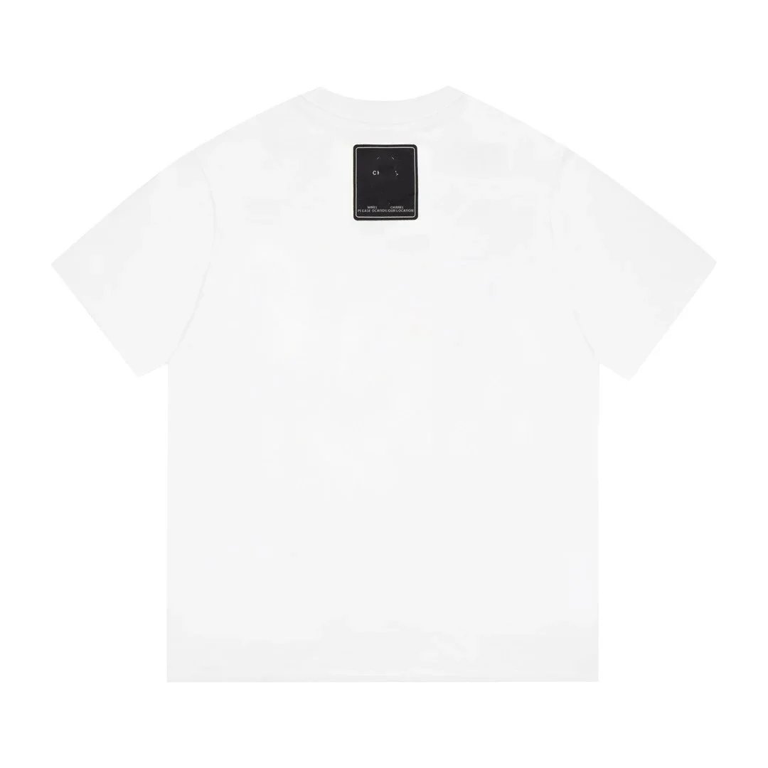 Chanel Rainbow Logo White T-Shirt - 6