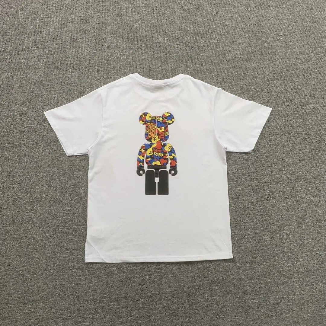A Bathing Ape x WGM Shark Mickey Black T-Shirt - 7