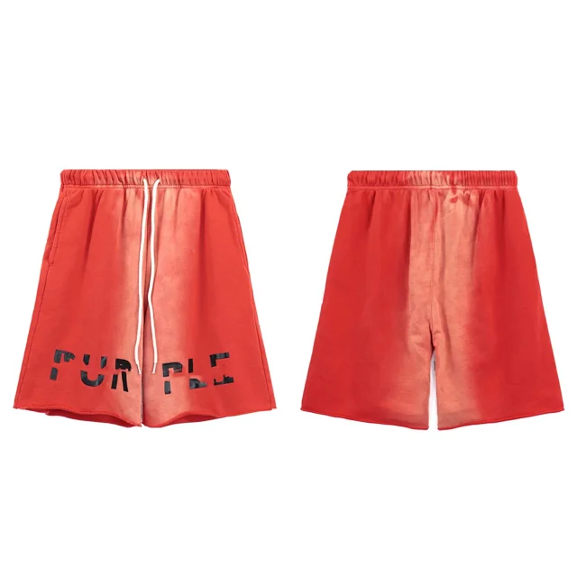 Purple Brand Shorts Elastic-Waist Graphic product detail image 4