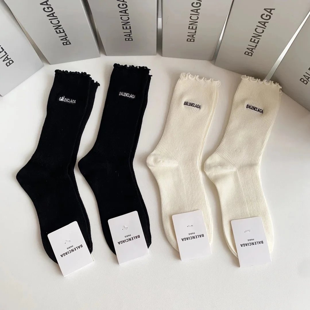 Gucci BB Logo Striped Crew Socks Multicolor - 13