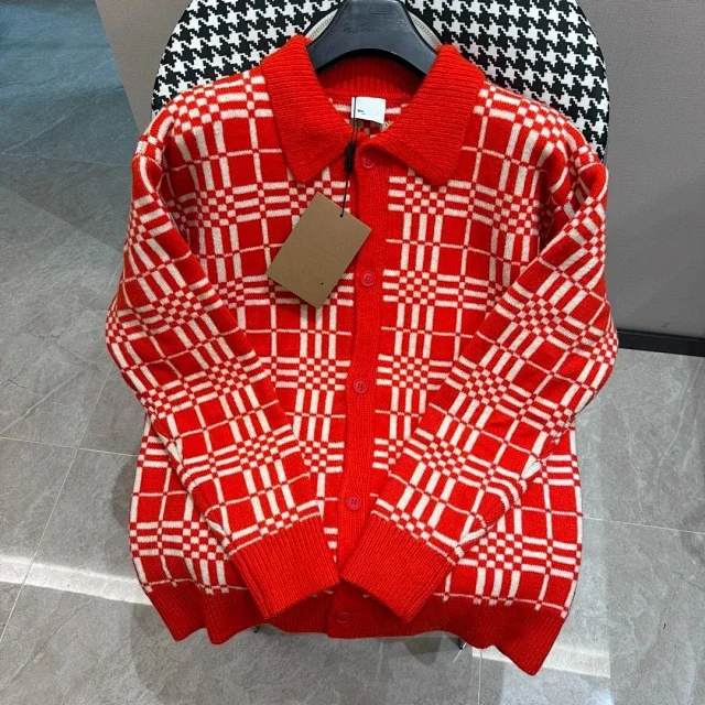 Burberry Knitwear Graphic and check product detail image 2