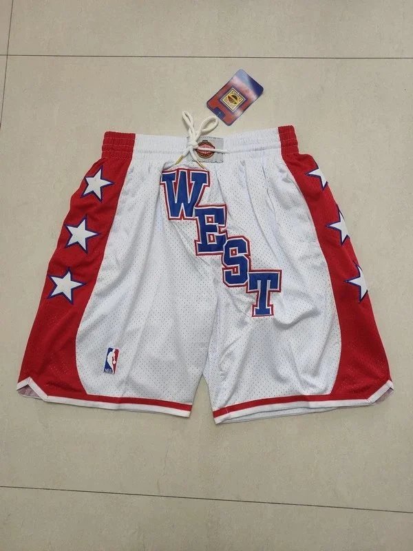 Design Brooklyn Nets Inspired 'BKLYN' Mesh Shorts Black / White Shorts - 5