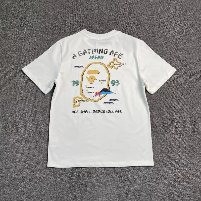 A Bathing Ape Cloud Monkey Black T-Shirt - 15