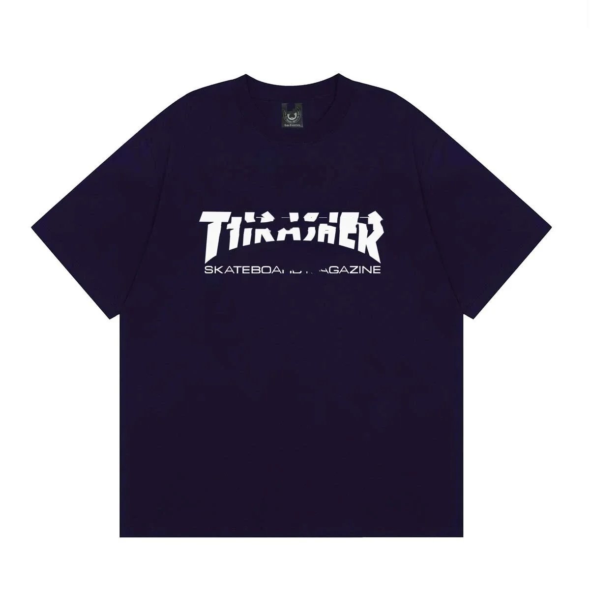 Thrasher Magazine Flame Logo White T-Shirt - 42