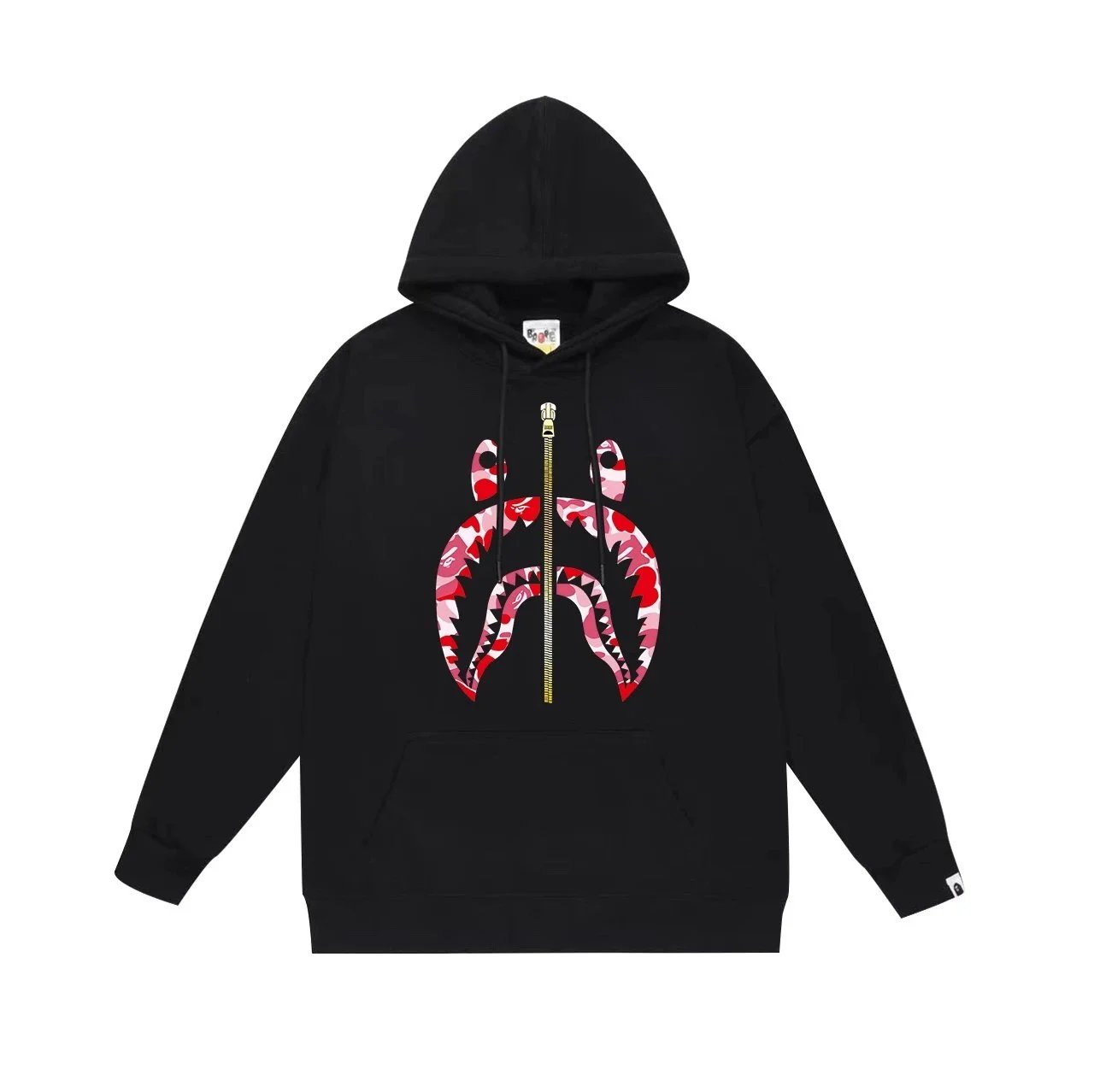A Bathing Ape ABATHIN GAPE Gradient Print Hoodie Gray - 5