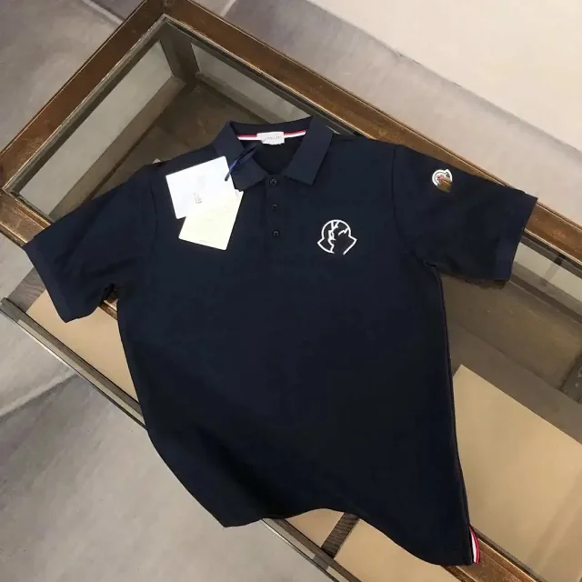 Unbranded T-Shirts Short-Sleeve Collared Zip Polo Shirt product detail image 7