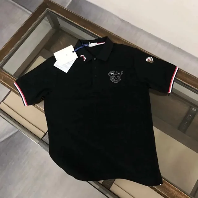 Unbranded T-Shirts Short-Sleeve Collared Zip Polo Shirt product detail image 17