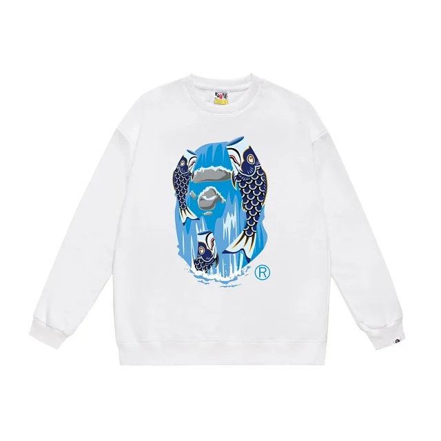 A BATHING APE Hoodies & Sweatshirts BAPE STA graphic crewneck sweatshirt product detail image 14