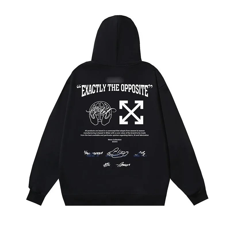 Off-White Knitwear Crewneck knit sweater with graphic intarsia — 12