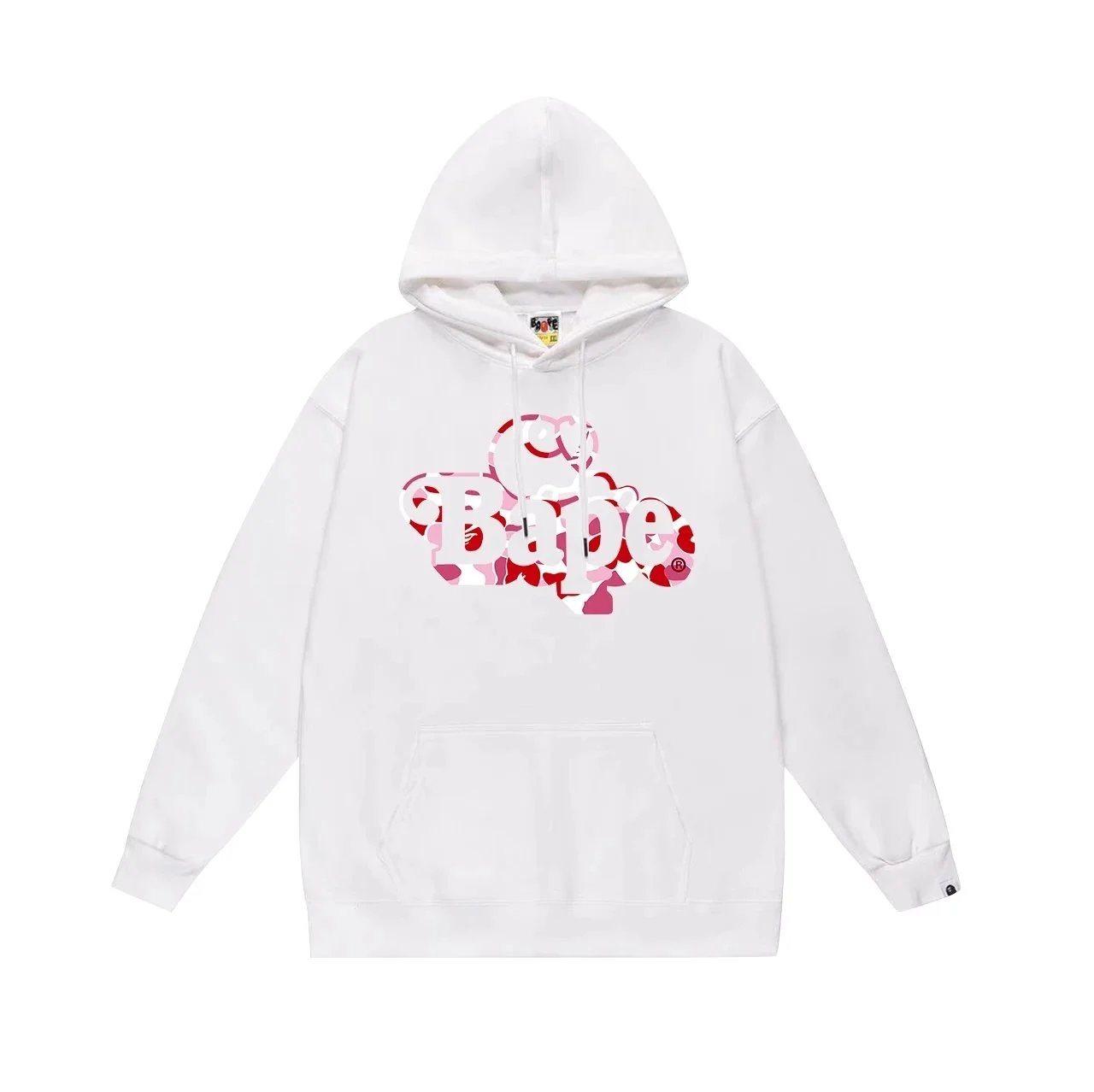 A Bathing Ape Colorful Logo Hoodie Black - 3