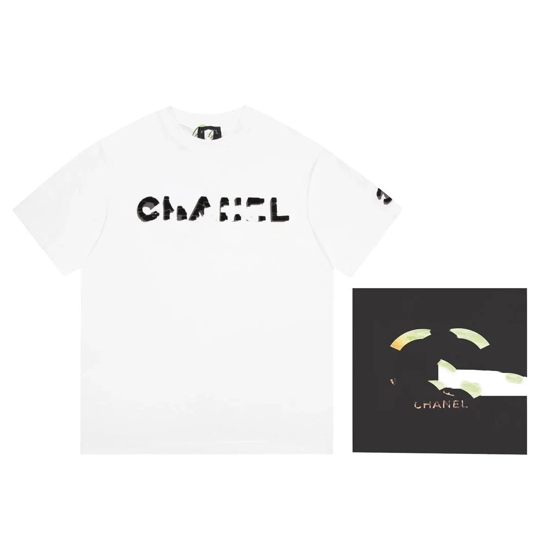 Chanel Rainbow Logo White T-Shirt - 5