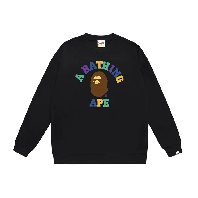 A BATHING APE Hoodies & Sweatshirts BAPE STA graphic crewneck sweatshirt product detail image 4
