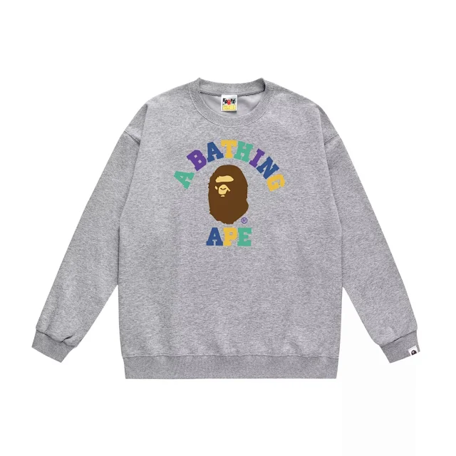A BATHING APE Hoodies & Sweatshirts BAPE STA graphic crewneck sweatshirt product detail image 6