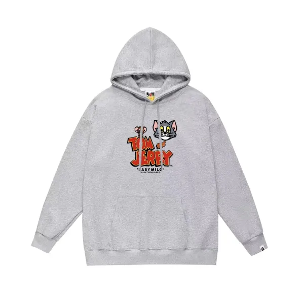 A Bathing Ape Sakura Camo Ape Head Black Sweatshirt Sweater - 13