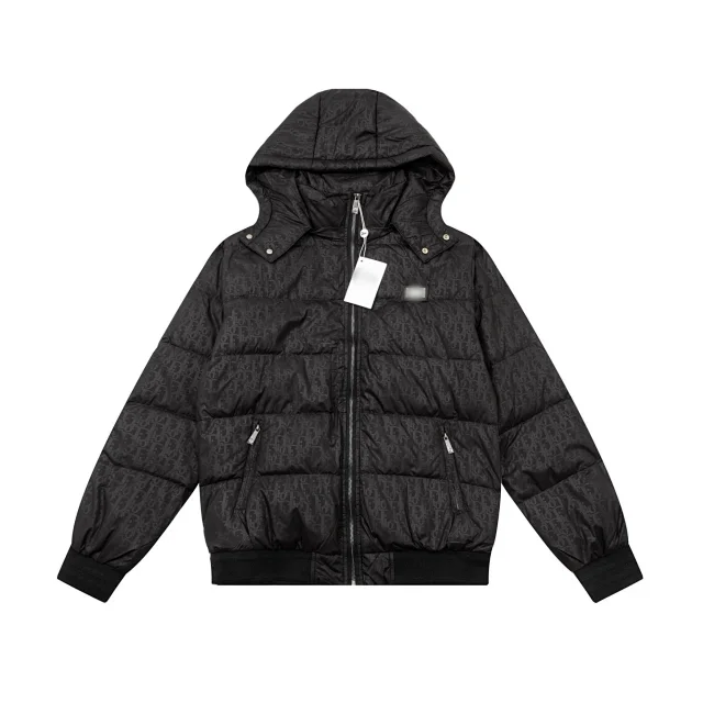 Dior Down Jackets Oblique Print Jacket product detail image 4