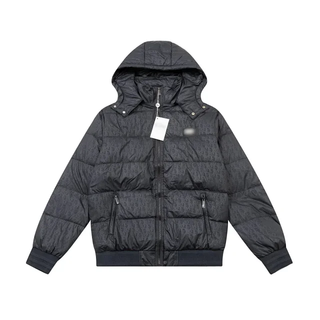 Dior Down Jackets Oblique Print Jacket product detail image 5