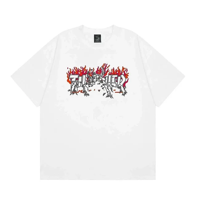 Thrasher T-Shirts Flame Graphic T-Shirt product detail image 29