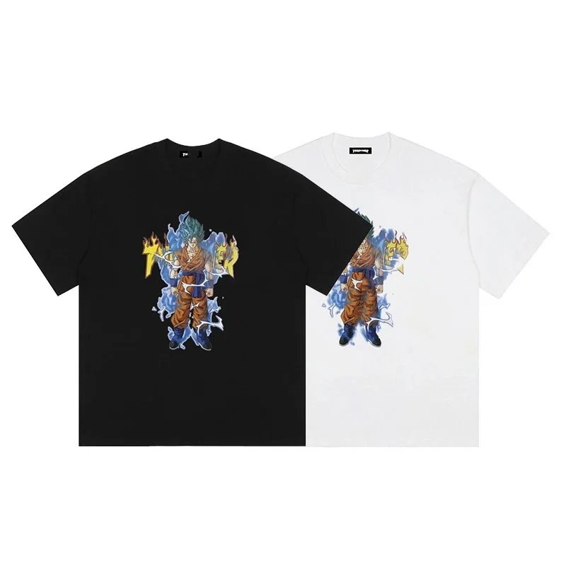 Thrasher Magazine Flame Logo White T-Shirt - 7