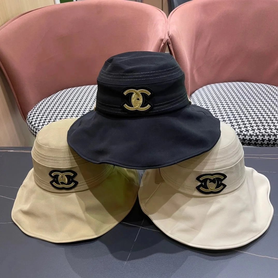 Design HE HES Bucket Hat Light Gray Tweed Bucket Hat - 2