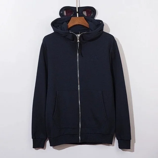 C.P. Company Hoodies & Sweatshirts Zip-Up Goggle with Kangaroo Pockets product detail image 2