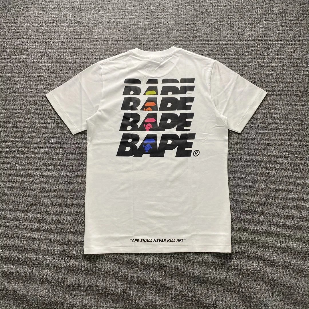 A Bathing Ape Classic White T-Shirt - 11