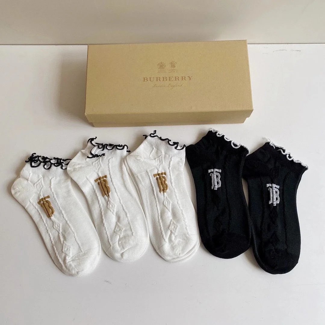 Burberry Equestrian Knight Socks Multicolor Socks - 9
