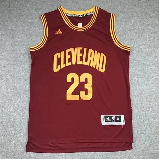 adidas Football Jerseys Cleveland Cavaliers LeBron James #23 basketball jersey product detail image 7