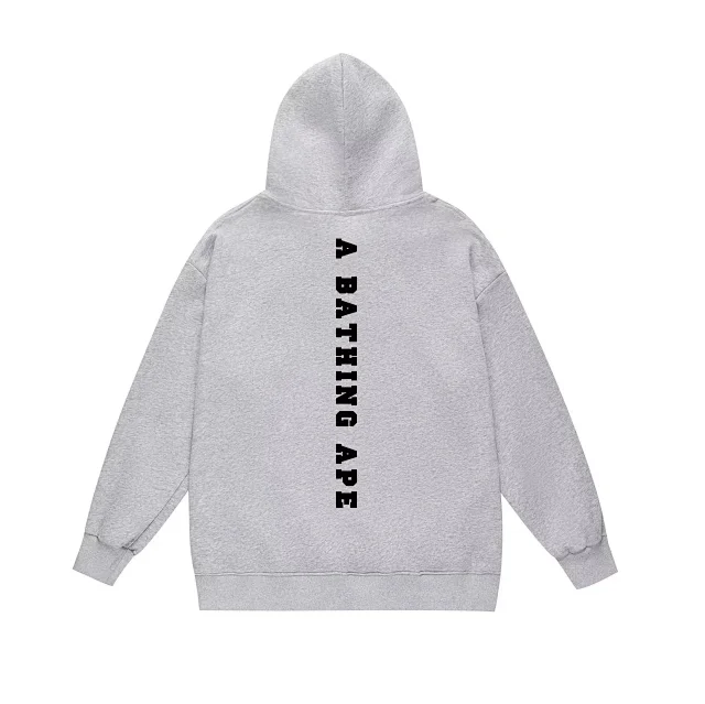 A Bathing Ape Hoodies & Sweatshirts Hooded sweatshirt with vertical back print product detail image 3