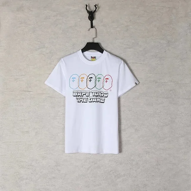 BAPE T-Shirts Short-Sleeve Graphic Ape Print product detail image 10