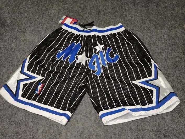 Mitchell & Ness Brooklyn Nets Basketball Shorts Black / White Shorts - 15