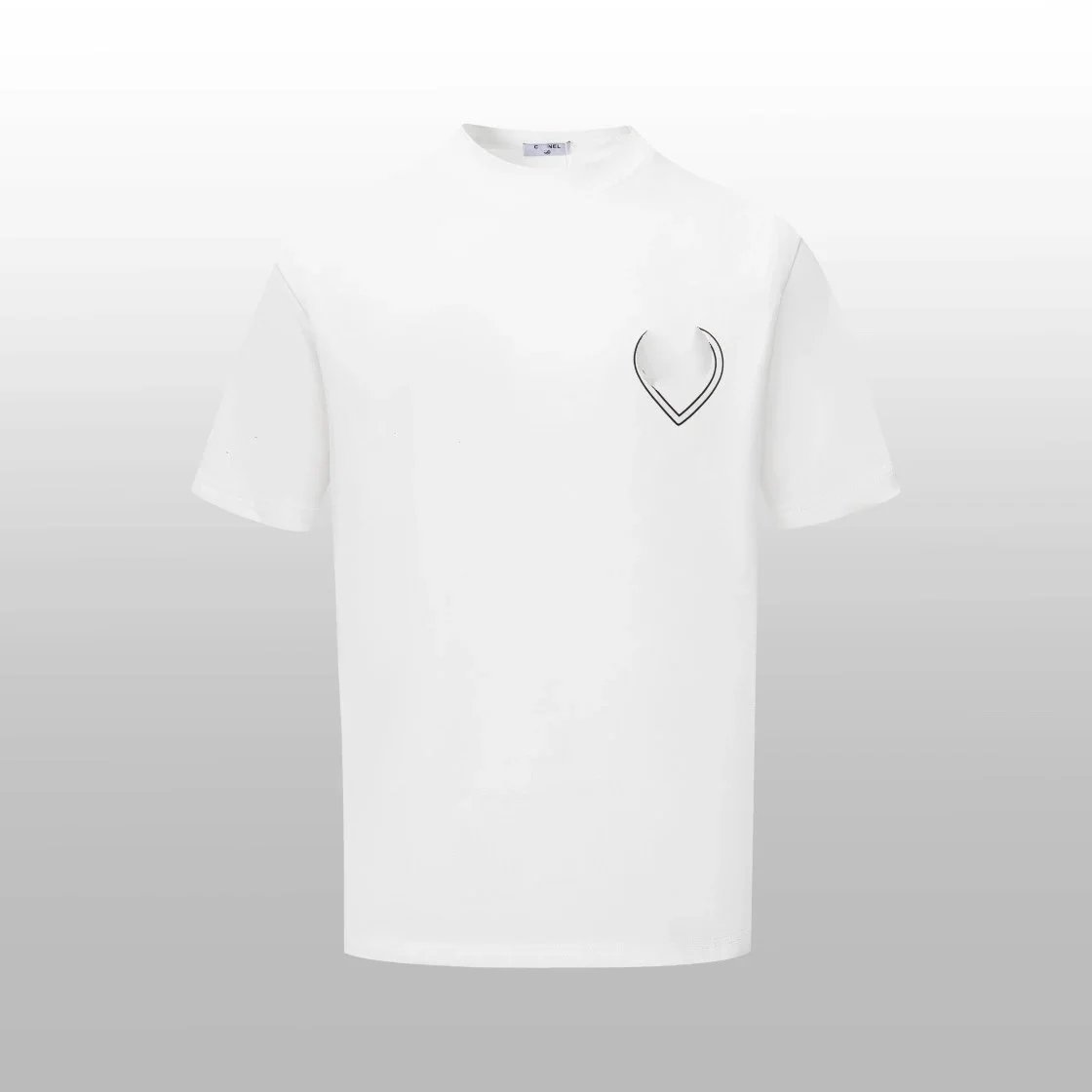 Chanel Rainbow Logo White T-Shirt - 27