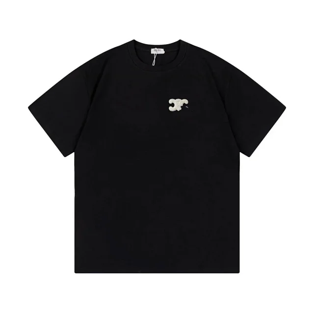 CELINE T-Shirts Logo T-Shirt product detail image 4