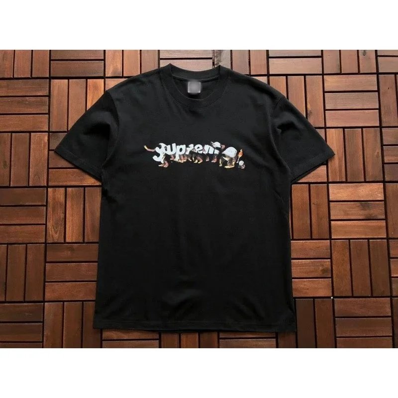 Supreme Animal Logo Black T-Shirt