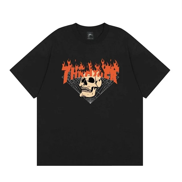 Thrasher T-Shirts Flame Graphic T-Shirt product detail image 11